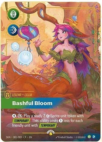 Image for Lillia, Bashful Bloom (001/003) (Secret Garden) (SGN) - Riftbound: League of Legends Trading Card Game