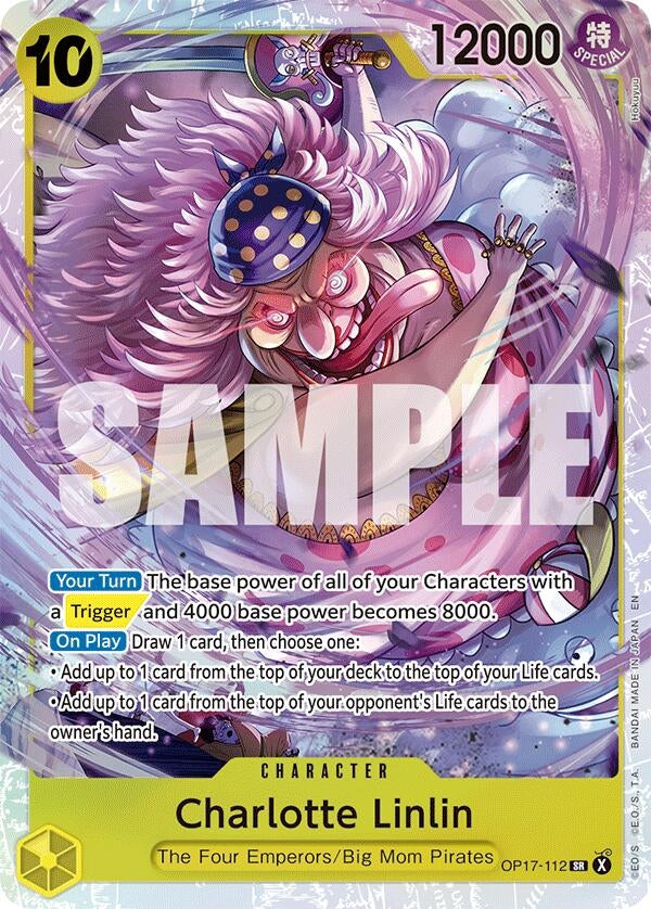 Image for Charlotte Linlin (112) (OP17-112) (The World's Strongest Warriors) (OP17) - One Piece Card Game