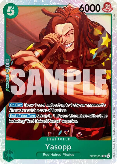 Image for Yasopp (OP17-031) (The World's Strongest Warriors) (OP17) - One Piece Card Game