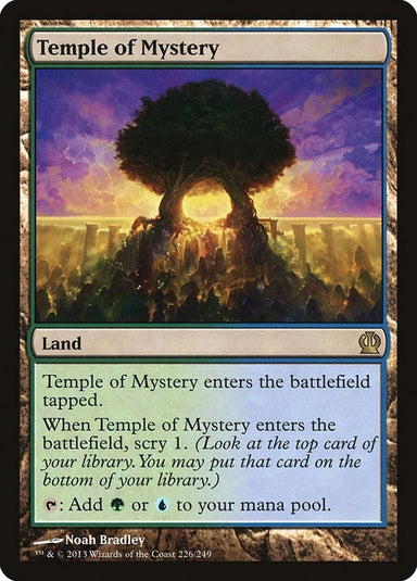 Image for Temple of Mystery (226) (Theros) - Magic: The Gathering