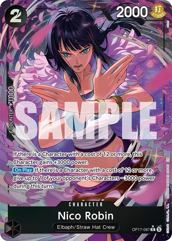 Image for Nico Robin (Alternate Art) (OP17-087) (The World's Strongest Warriors) (OP17) - One Piece Card Game