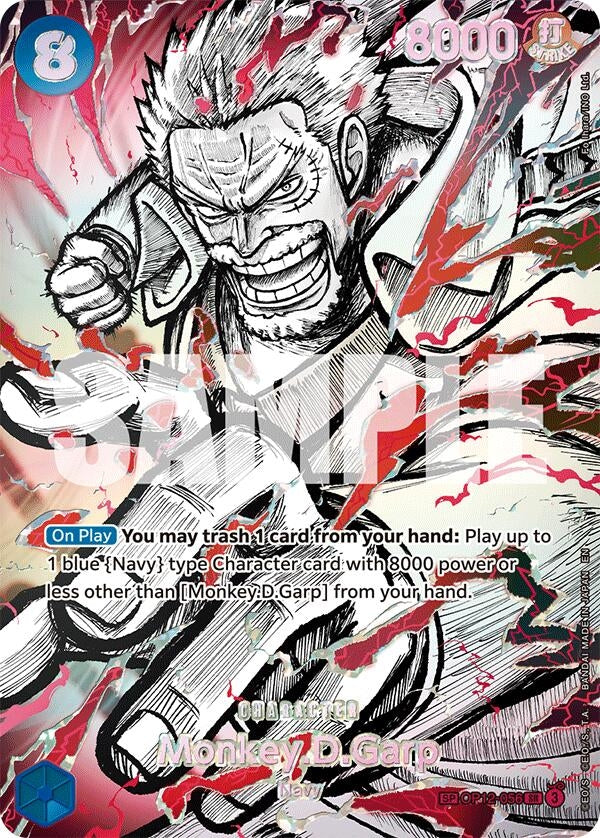 Image for Monkey.D.Garp (OP12-056) (SP) (OP12-056) (The World's Strongest Warriors) (OP17) - One Piece Card Game