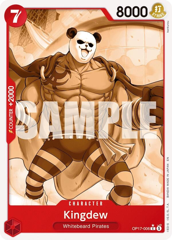 Image for Kingdew (Pandaman Art) (OP17-006) (The World's Strongest Warriors) (OP17) - One Piece Card Game