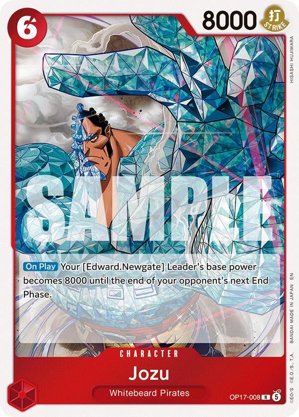 Image for Jozu (OP17-008) (The World's Strongest Warriors) (OP17) - One Piece Card Game