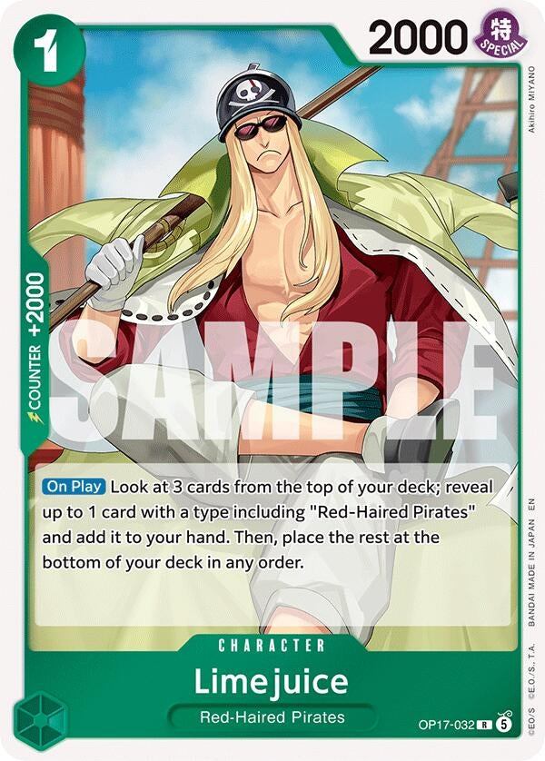 Image for Limejuice (OP17-032) (The World's Strongest Warriors) (OP17) - One Piece Card Game