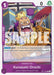 Image for Kurozumi Orochi (OP17-066) (The World's Strongest Warriors) (OP17) - One Piece Card Game