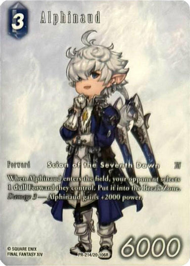 Image for Alphinaud (PR-214/20-106R) (PR-214/20-106R) (FF: Promo Cards) (PR) - Final Fantasy TCG