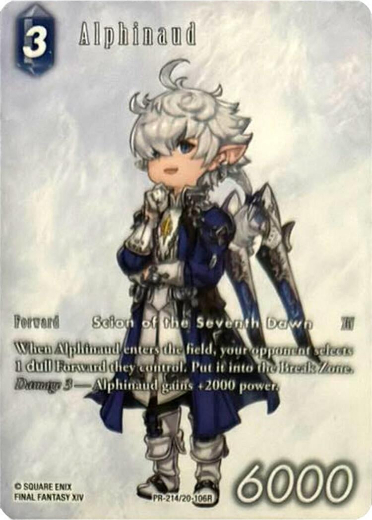 Image for Alphinaud (PR-214/20-106R) (PR-214/20-106R) (FF: Promo Cards) (PR) - Final Fantasy TCG