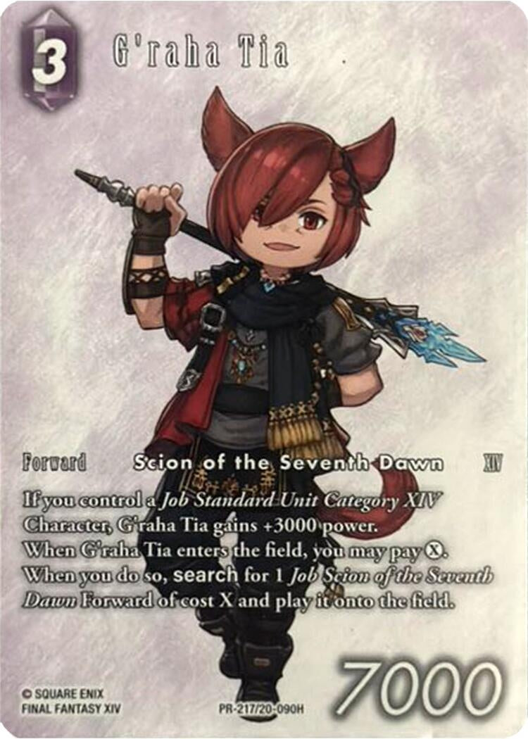 Image for G'raha Tia (PR-217/20-090H) (PR-217/20-090H) (FF: Promo Cards) (PR) - Final Fantasy TCG