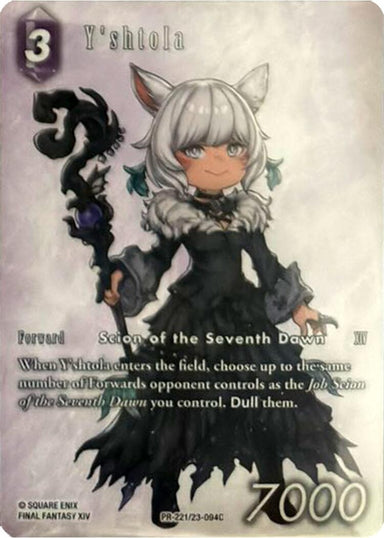 Image for Y'shtola (PR-221/23-094C) (PR-221/23-094C) (FF: Promo Cards) (PR) - Final Fantasy TCG
