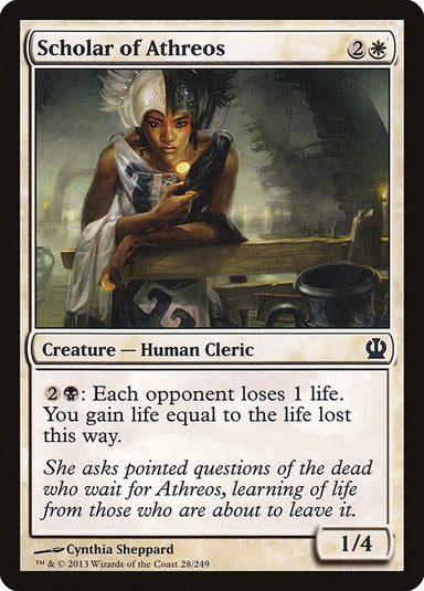 Image for Scholar of Athreos (28) (Theros) - Magic: The Gathering