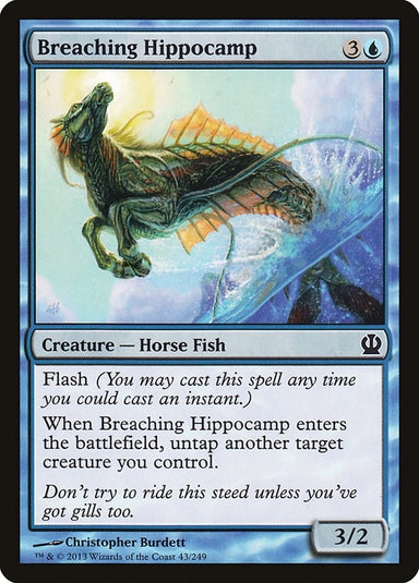 Image for Breaching Hippocamp (43) (Theros) - Magic: The Gathering