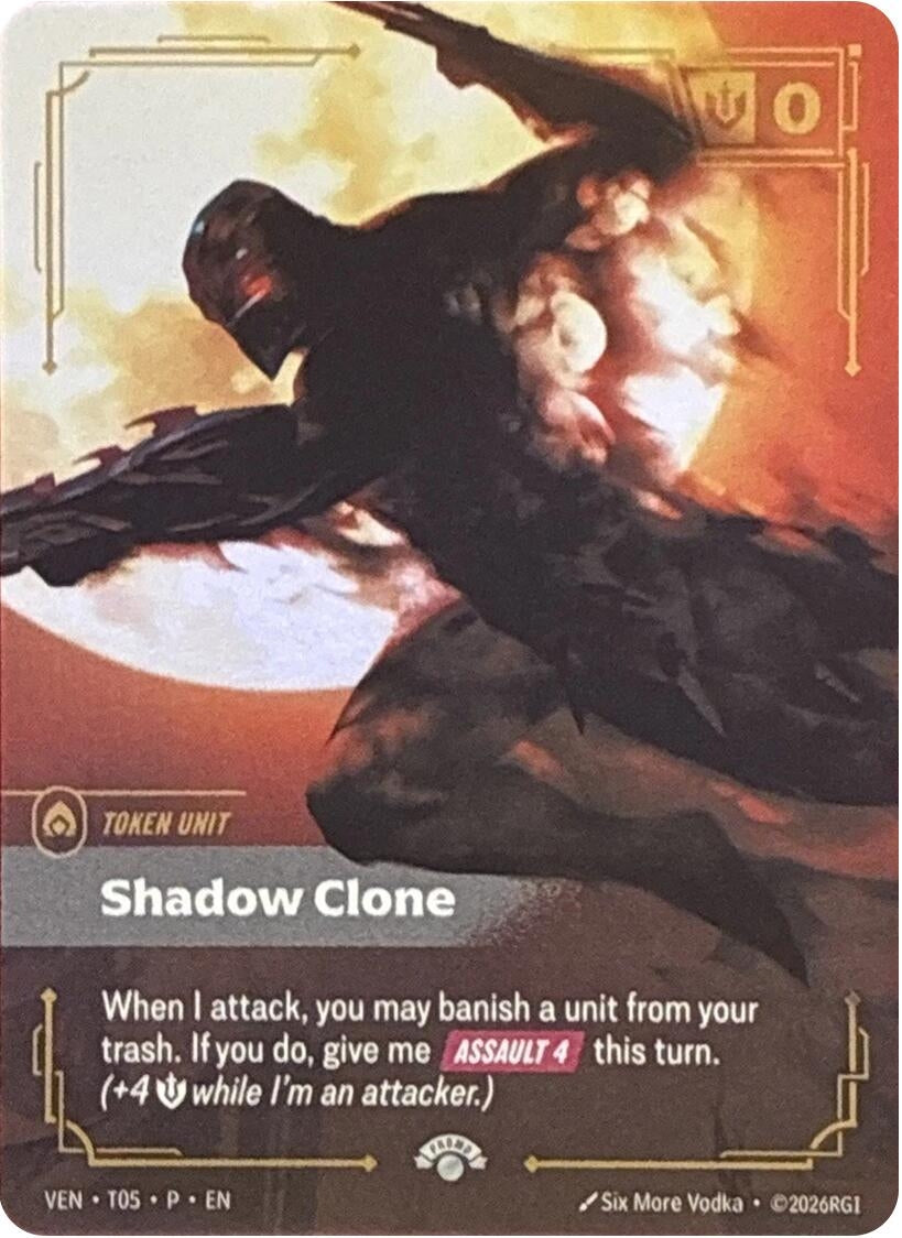 Image for Shadow Clone // Tentacle (Full Art) (T05 // T06) (Vendetta) (VEN) - Riftbound: League of Legends Trading Card Game