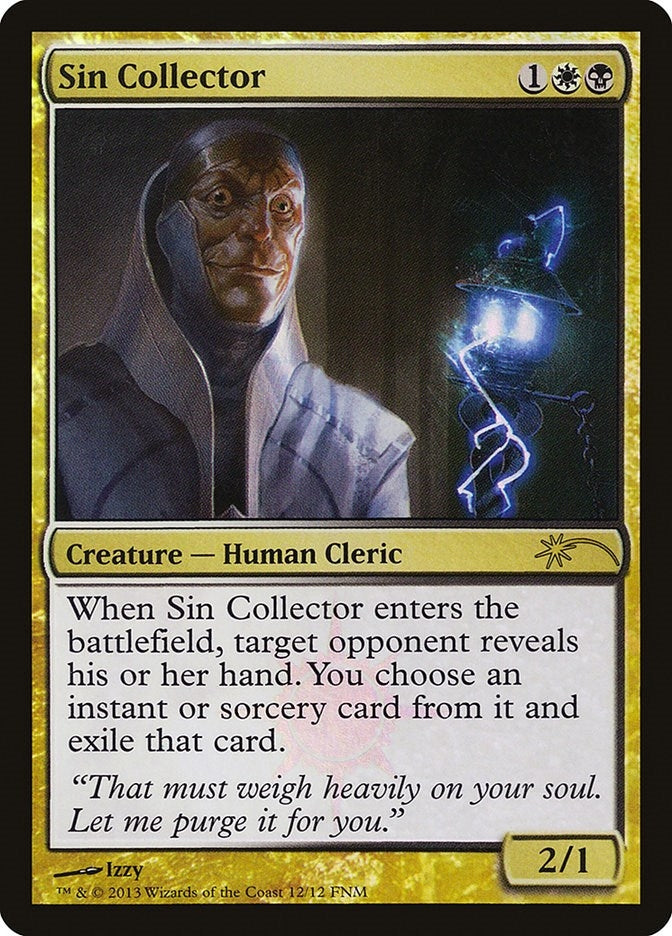 Image for Sin Collector (12) (FNM Promos) - Magic: The Gathering