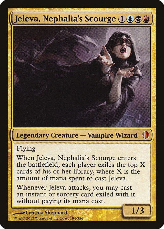 Image for Jeleva, Nephalia's Scourge (194) (Commander 2013) (C13) - Magic: The Gathering
