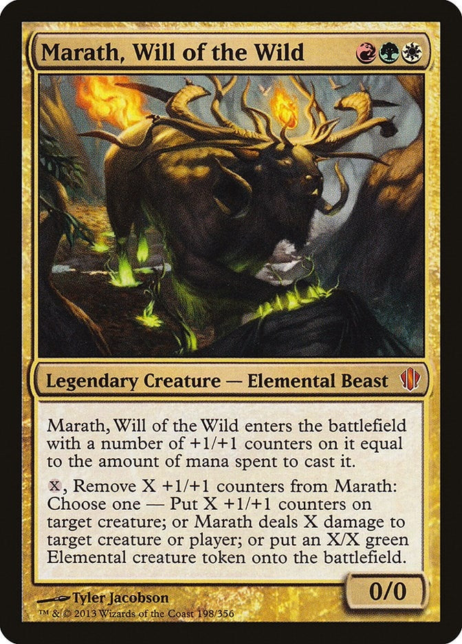 Image for Marath, Will of the Wild (198) (Commander 2013) (C13) - Magic: The Gathering