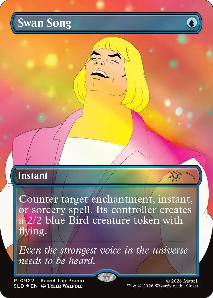 Image for Swan Song (0922) (922) (Secret Lair Drop Series) (SLD) - Magic: The Gathering