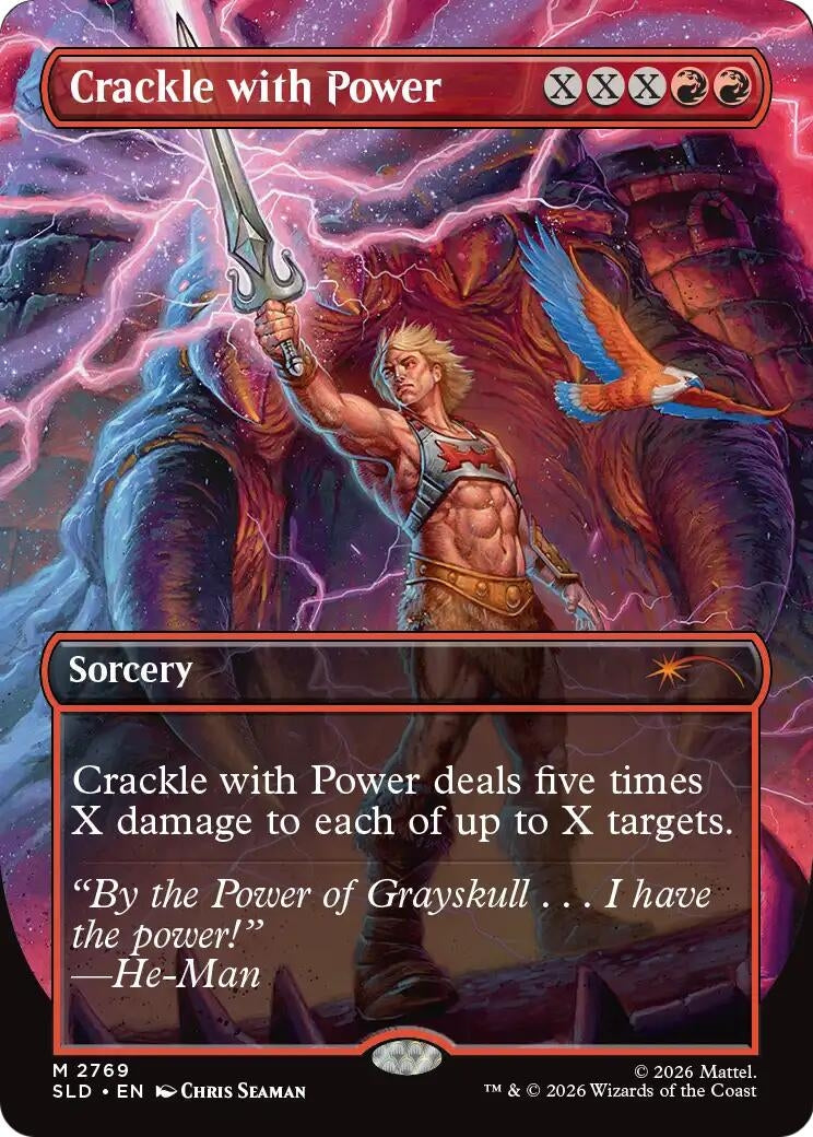 Image for Crackle with Power (2769) (Secret Lair Drop Series) (SLD) - Magic: The Gathering