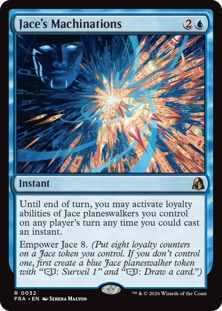 Jace's Machinations (32) (Reality Fracture)