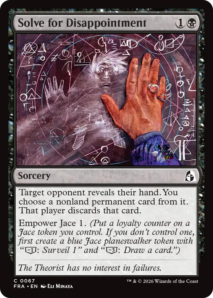Solve for Disappointment (67) (Reality Fracture)