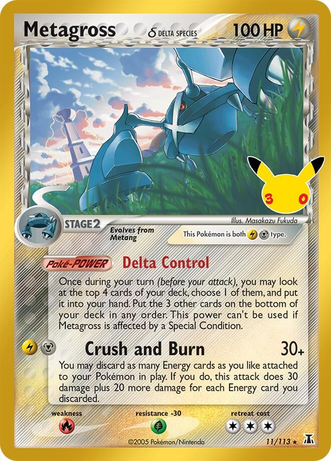 Metagross (Delta Species) (11/113) (ME: 30th Celebration Classic Collection)