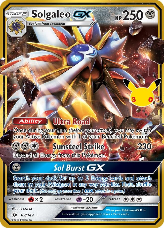 Solgaleo GX (89/149) (ME: 30th Celebration Classic Collection)