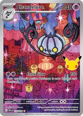 Chandelure (137/128) (ME: 30th Celebration)