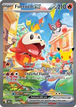 Fuecoco ex (147/128) (ME: 30th Celebration)