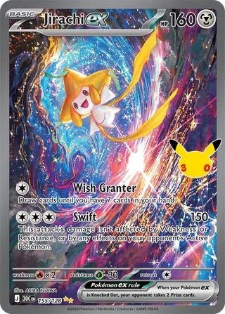 Jirachi ex (155/128) (ME: 30th Celebration)