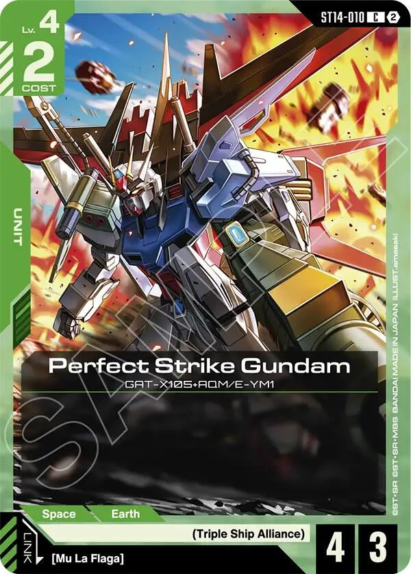 Image for Perfect Strike Gundam (ST14-010) (Starter Deck 14: Heavy Dominion) (ST14) - Gundam Card Game