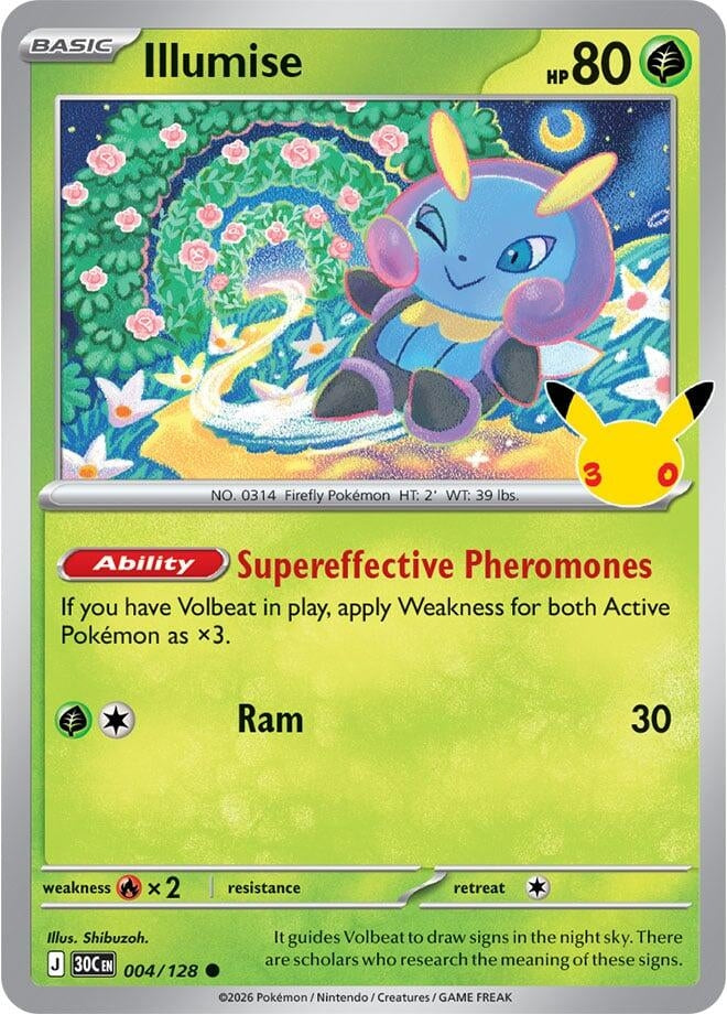 Illumise (004/128) (ME: 30th Celebration)