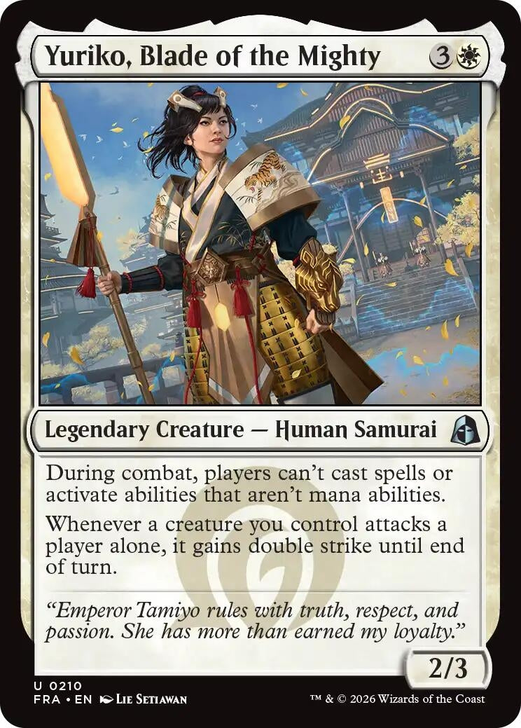 Yuriko, Blade of the Mighty (210) (Reality Fracture)