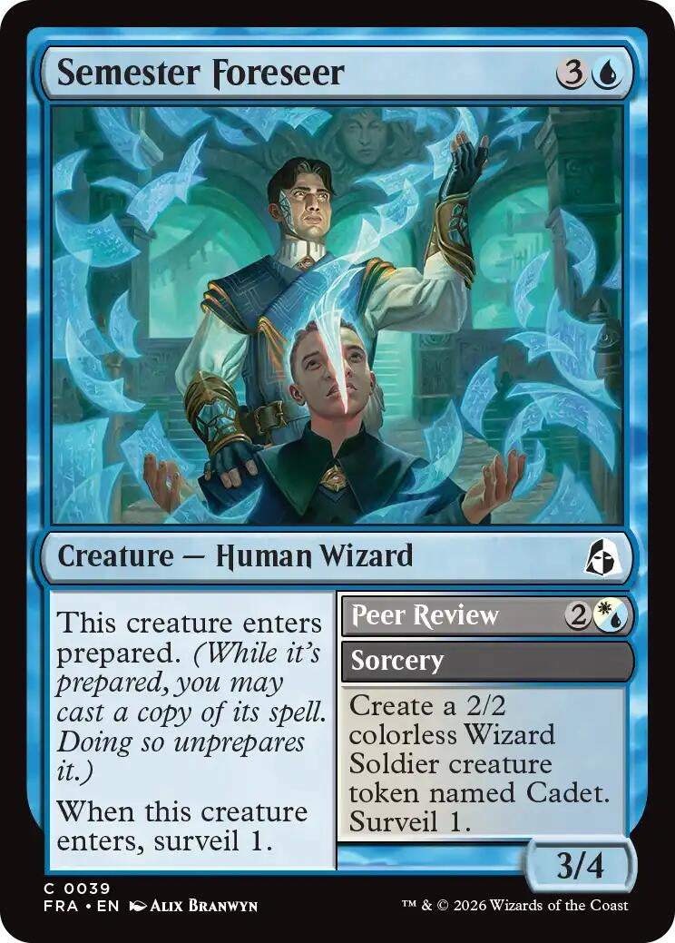 Semester Foreseer (39) (Reality Fracture)
