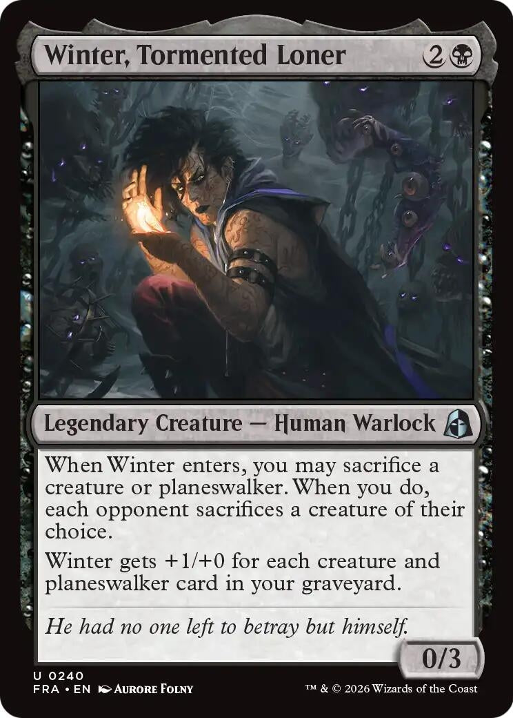 Winter, Tormented Loner (240) (Reality Fracture)