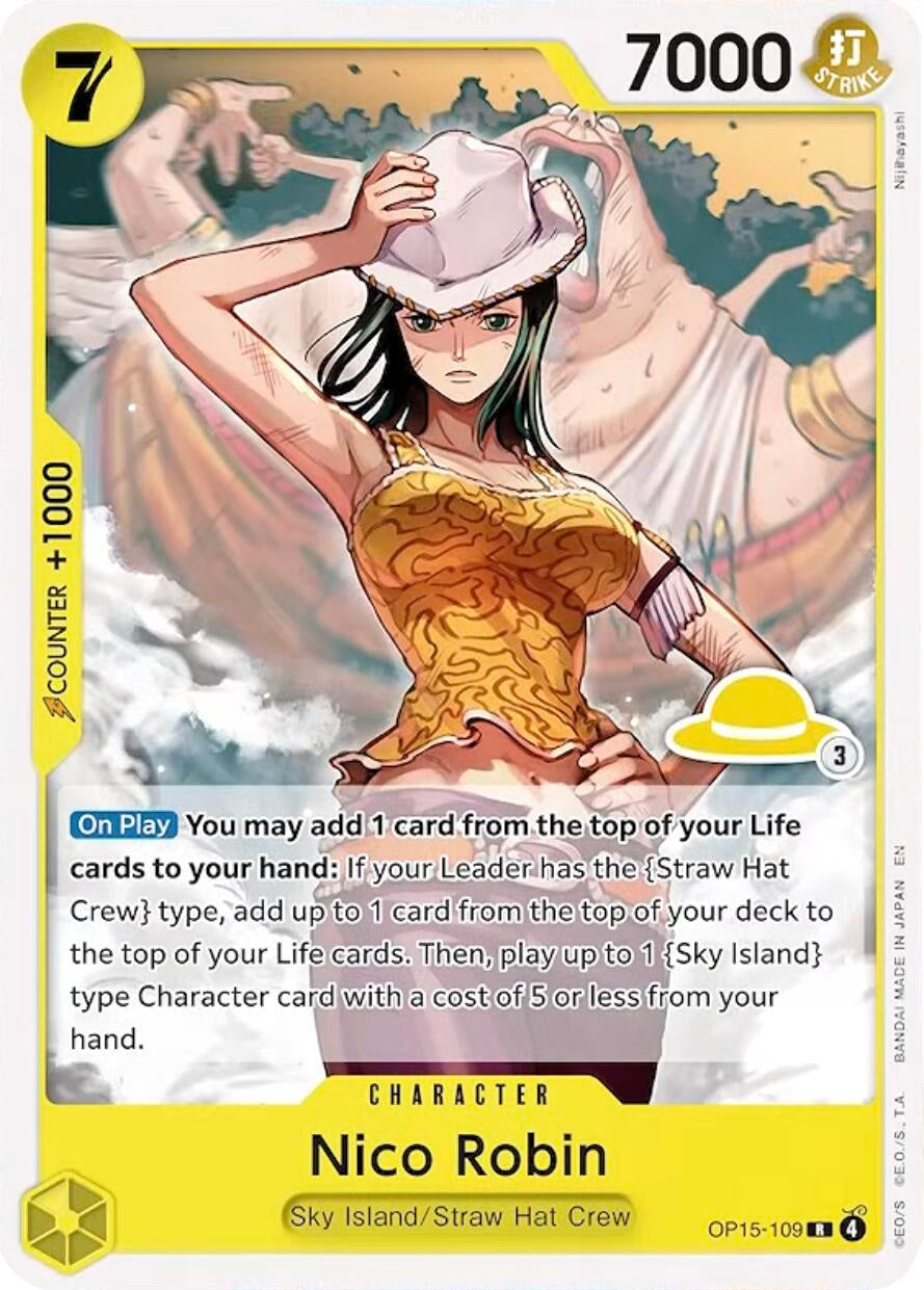 Nico Robin (Luffy Deck) (OP15-109) (Set Sail Deck Set)