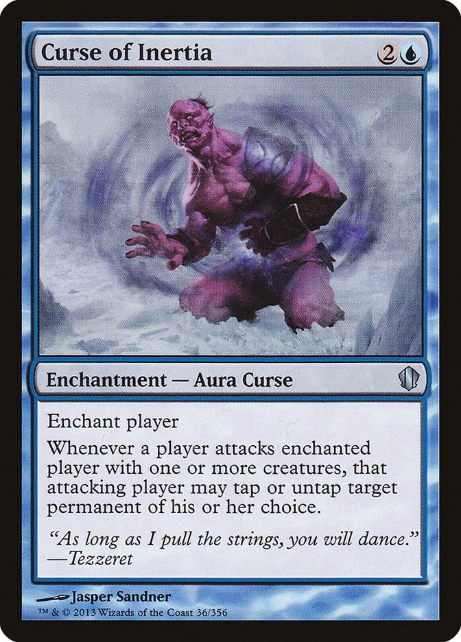 Image for Curse of Inertia (36) (Commander 2013) (C13) - Magic: The Gathering