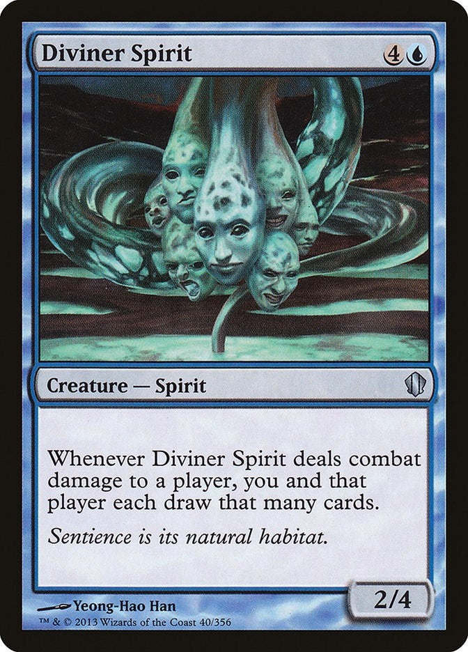 Image for Diviner Spirit (40) (Commander 2013) (C13) - Magic: The Gathering