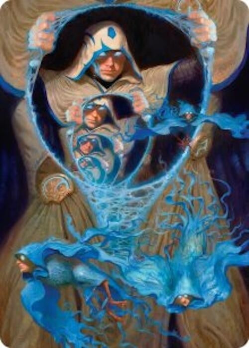 Image for The Theorist, Jace Beleren Art Card (47) (Art Series: Reality Fracture) (ASFRA) - Magic: The Gathering