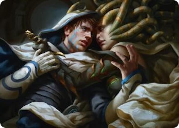 Image for Vraska's Final Mercy Art Card (15) (Art Series: Reality Fracture) (ASFRA) - Magic: The Gathering