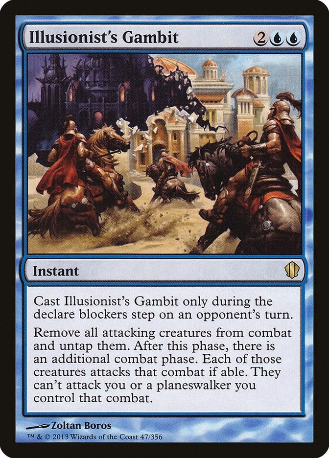 Image for Illusionist's Gambit (47) (Commander 2013) (C13) - Magic: The Gathering