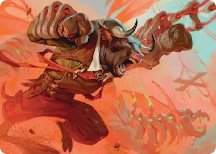Image for Tether Technician Art Card (19) (Art Series: Reality Fracture) (ASFRA) - Magic: The Gathering