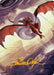 Image for Draconic Visitor Art Card (Gold-Stamped Signature) (49) (Art Series: Reality Fracture) (ASFRA) - Magic: The Gathering