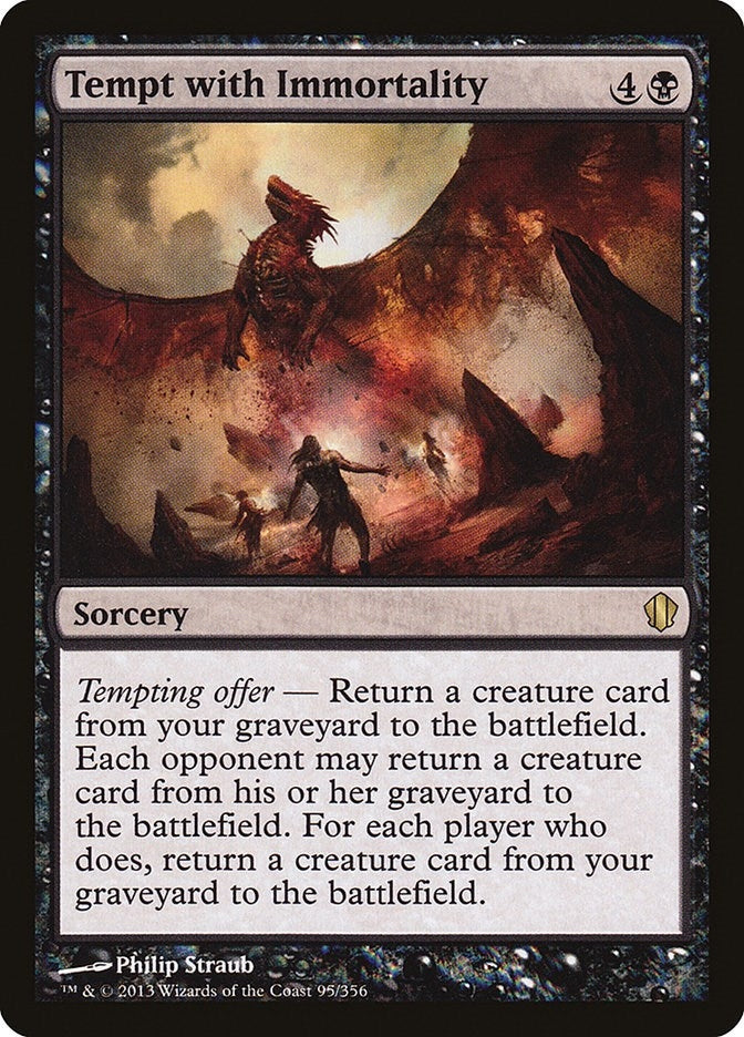 Image for Tempt with Immortality (95) (Commander 2013) (C13) - Magic: The Gathering
