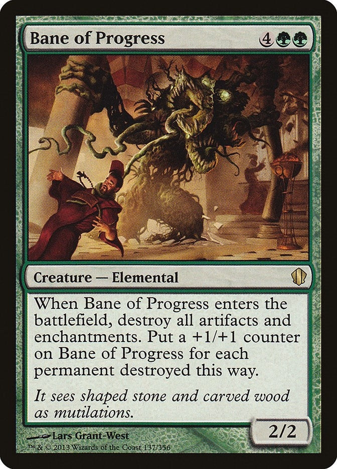 Image for Bane of Progress (137) (Commander 2013) (C13) - Magic: The Gathering