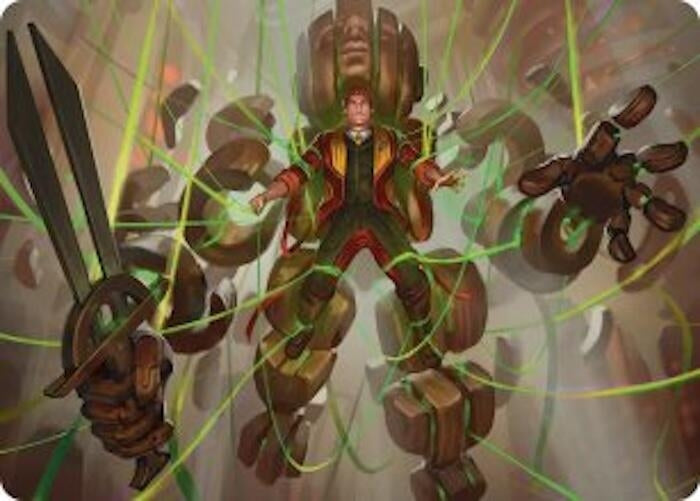 Image for Tethermage's Advantage Art Card (23) (Art Series: Reality Fracture) (ASFRA) - Magic: The Gathering