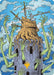 Image for Flourishing Grapple Art Card (Gold-Stamped) (51) (Art Series: Reality Fracture) (ASFRA) - Magic: The Gathering
