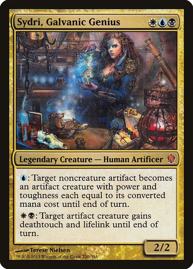 Image for Sydri, Galvanic Genius (220) (Commander 2013) (C13) - Magic: The Gathering