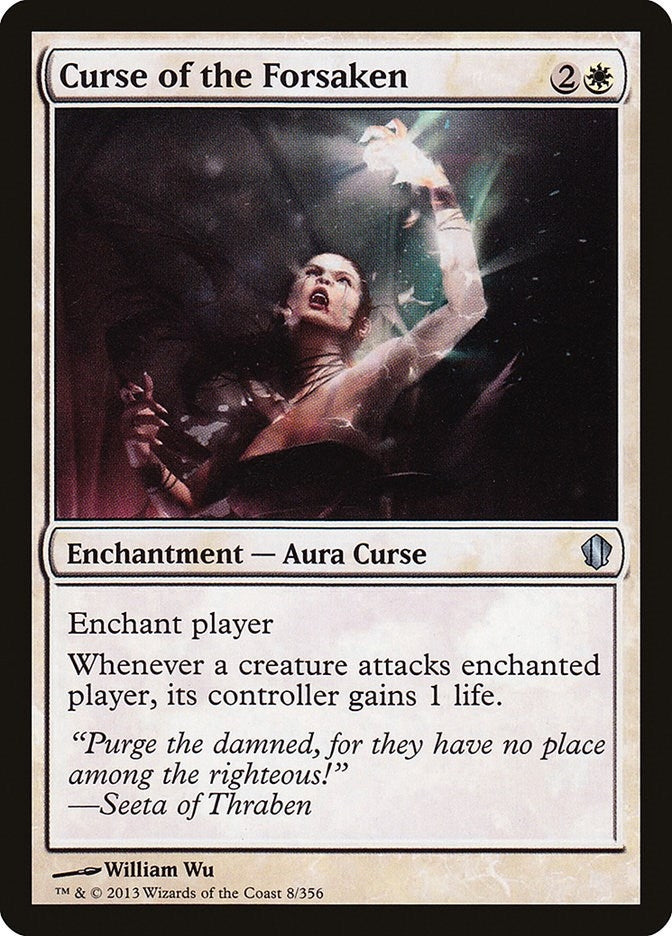 Image for Curse of the Forsaken (8) (Commander 2013) (C13) - Magic: The Gathering