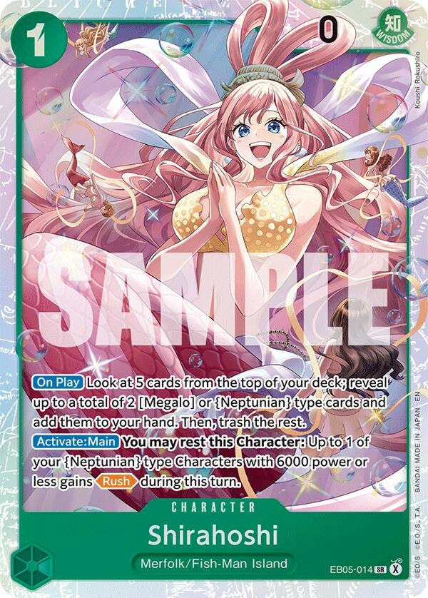 Shirahoshi (EB05-014) (Extra Booster: One Piece Heroines Edition Vol. 2)