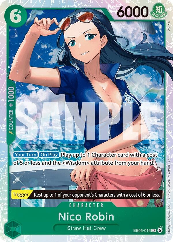 Nico Robin (016) (EB05-016) (Extra Booster: One Piece Heroines Edition Vol. 2)